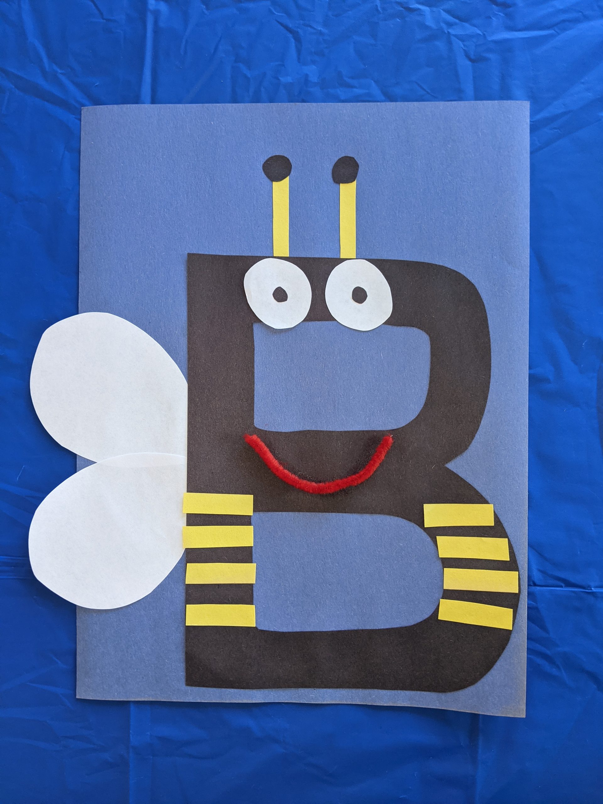 Fun Uppercase Letter B Craft For Preschool Kids - Home With Hollie