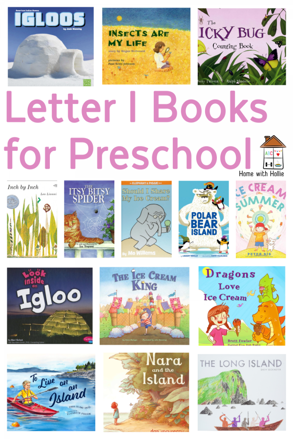 Letter I Books for Preschool and Kindergarten - Home With Hollie