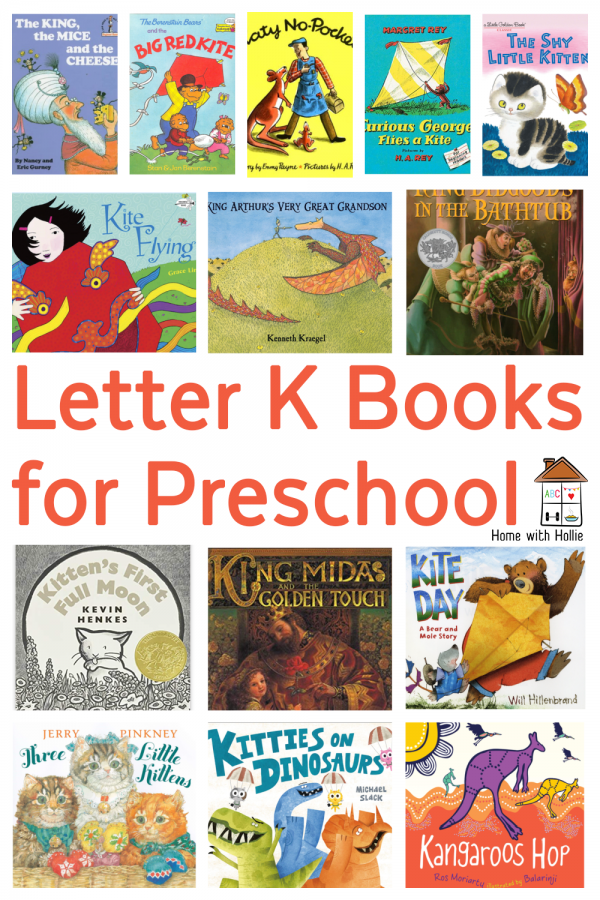 Letter K Books for Preschool Picture Books - Home With Hollie