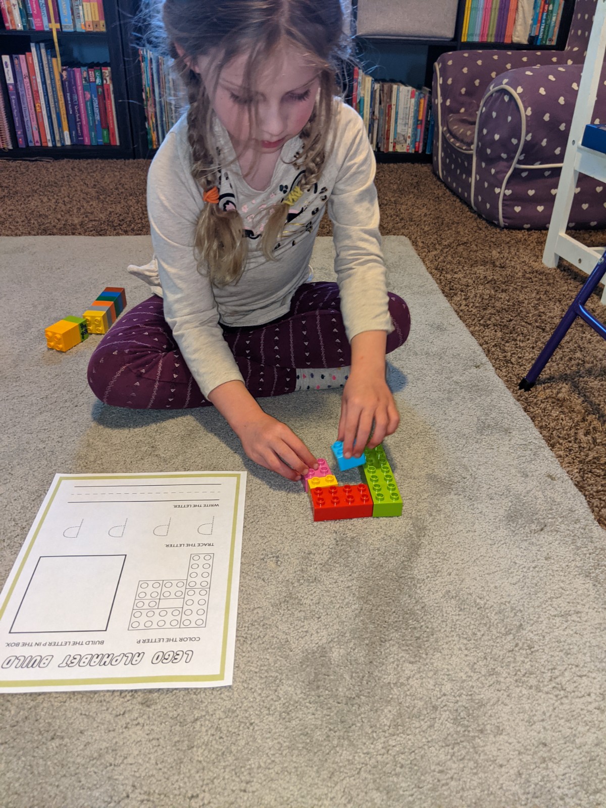 Learning The Alphabet With Lego Bricks - Home With Hollie