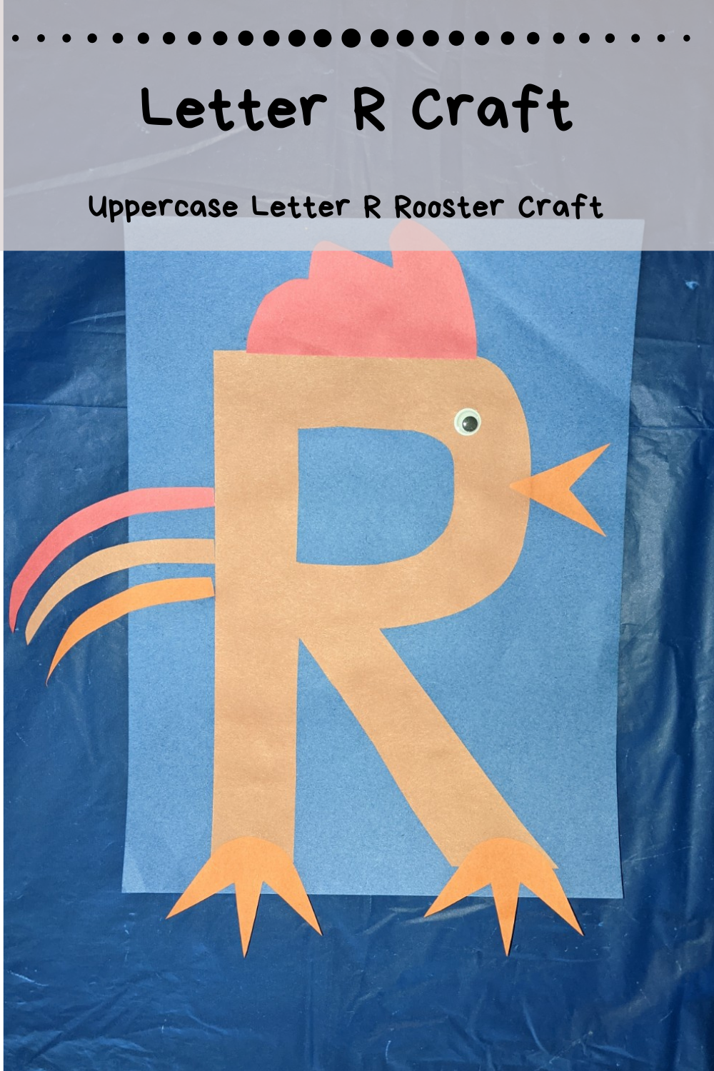 Uppercase Letter R Craft For Preschool Home With Hollie