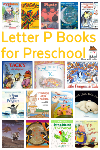 Letter P Books for Preschool - Home With Hollie