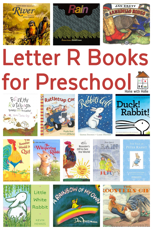 Letter R Books for Preschool Letter R Picture Books