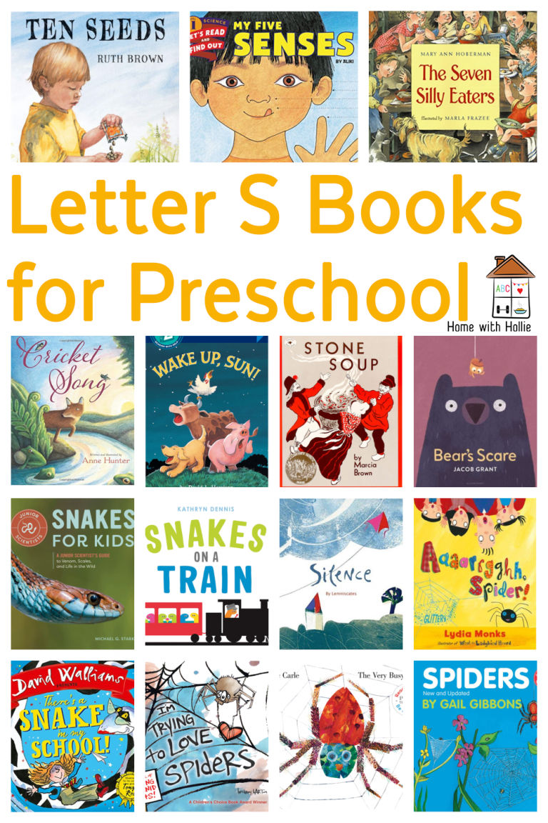 Letter S Books for Preschool - Letter S Picture Books