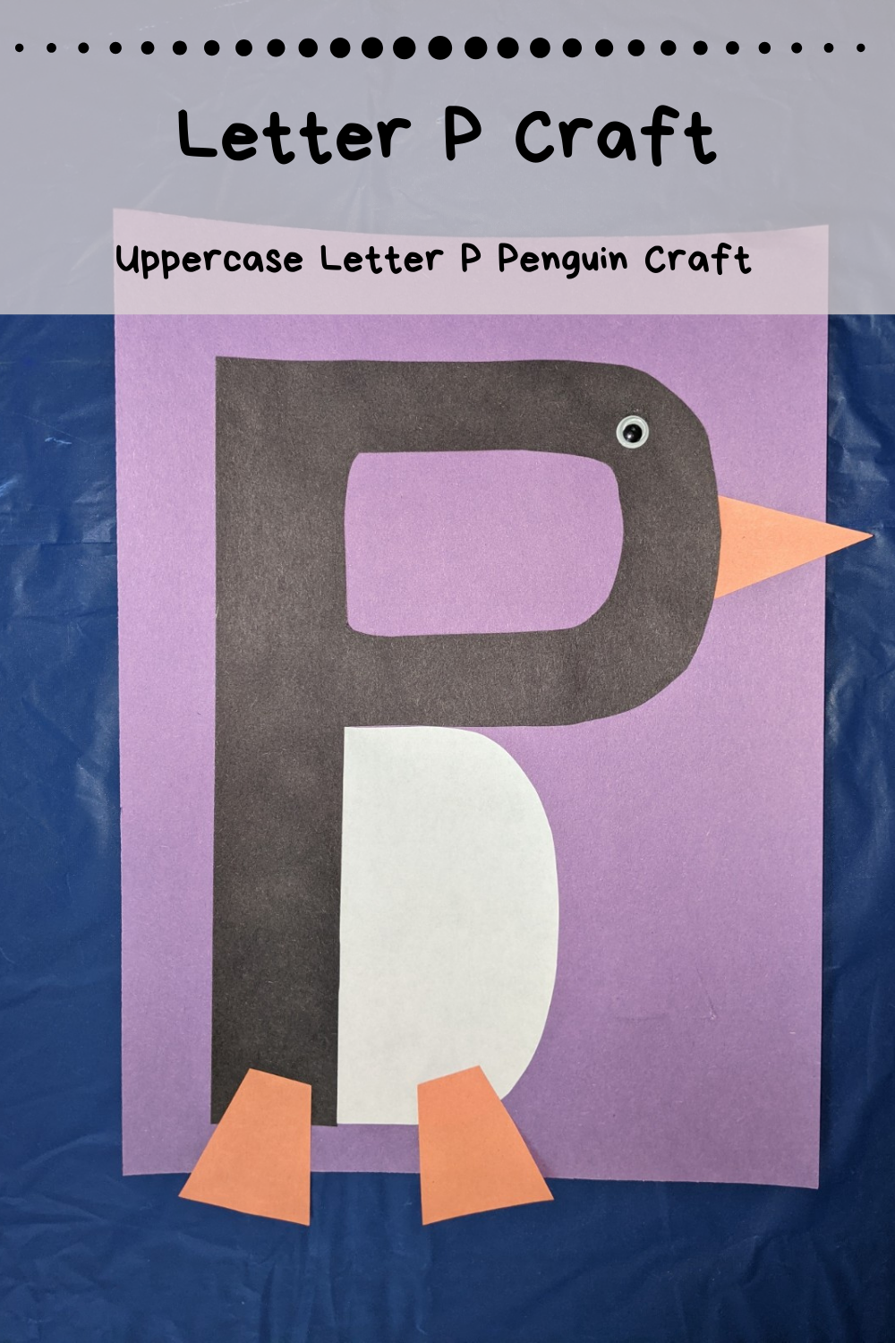 Letter P Crafts For Preschoolers