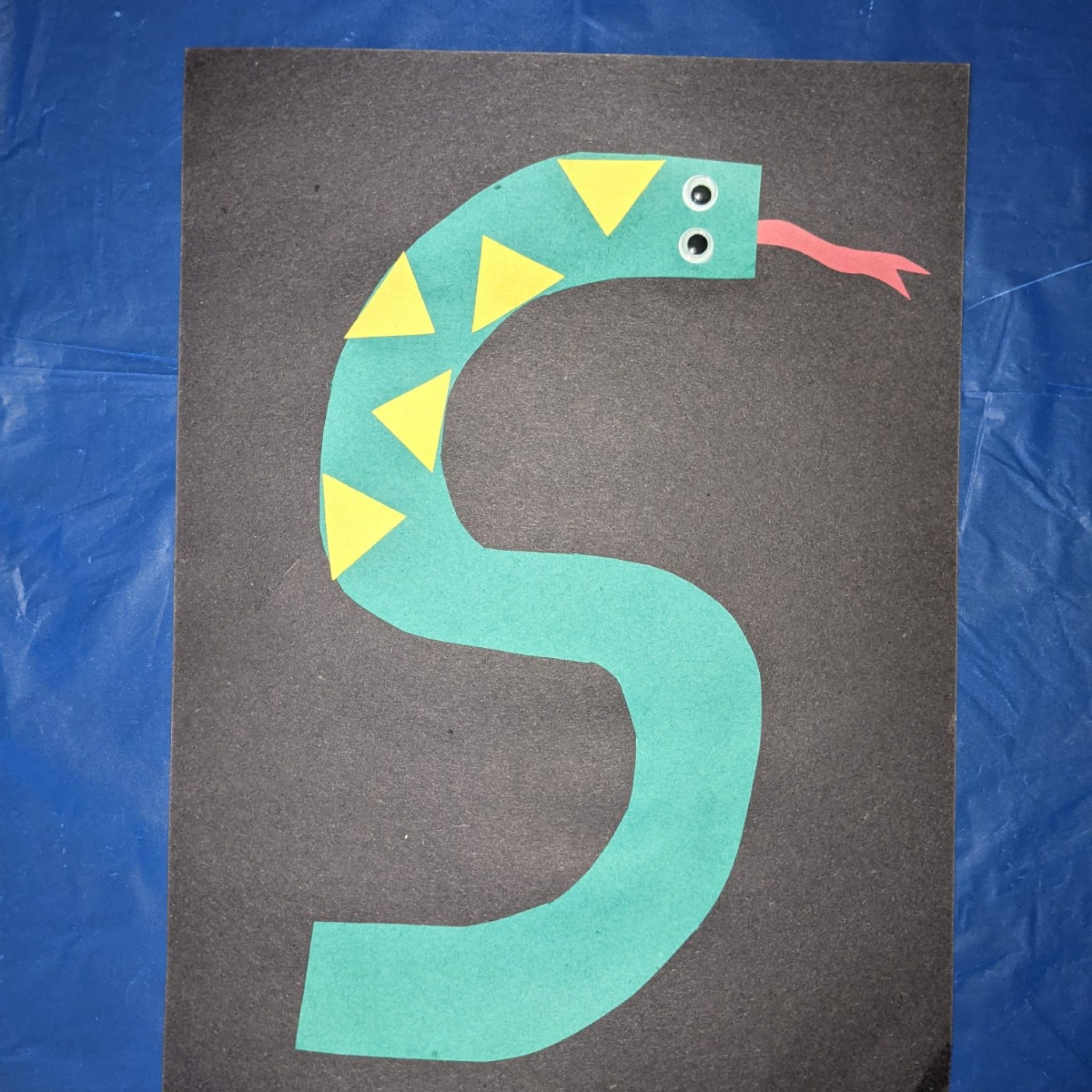 Uppercase Letter S Craft for Preschool - Home With Hollie