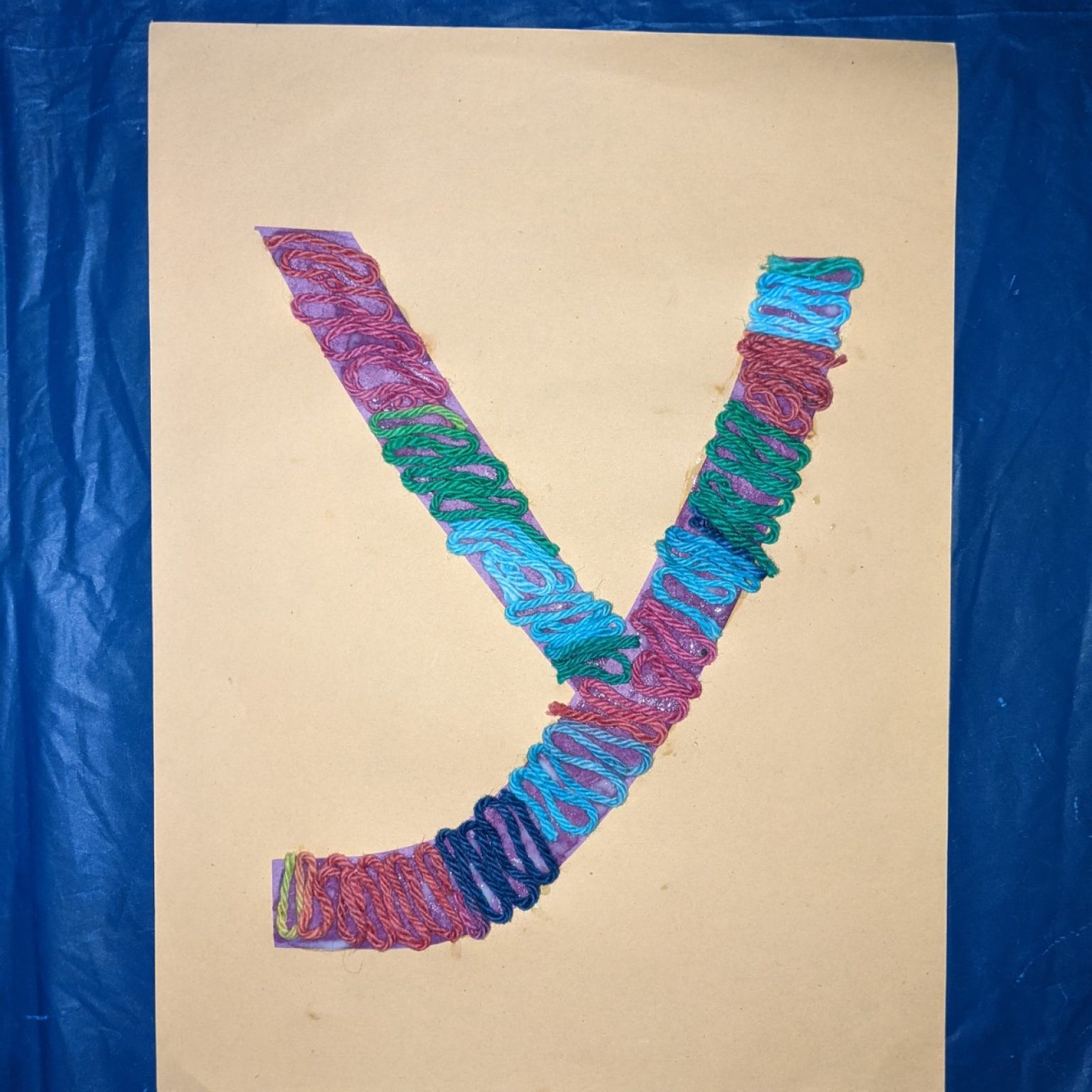 Lowercase Letter Y Craft for Preschool Home With Hollie