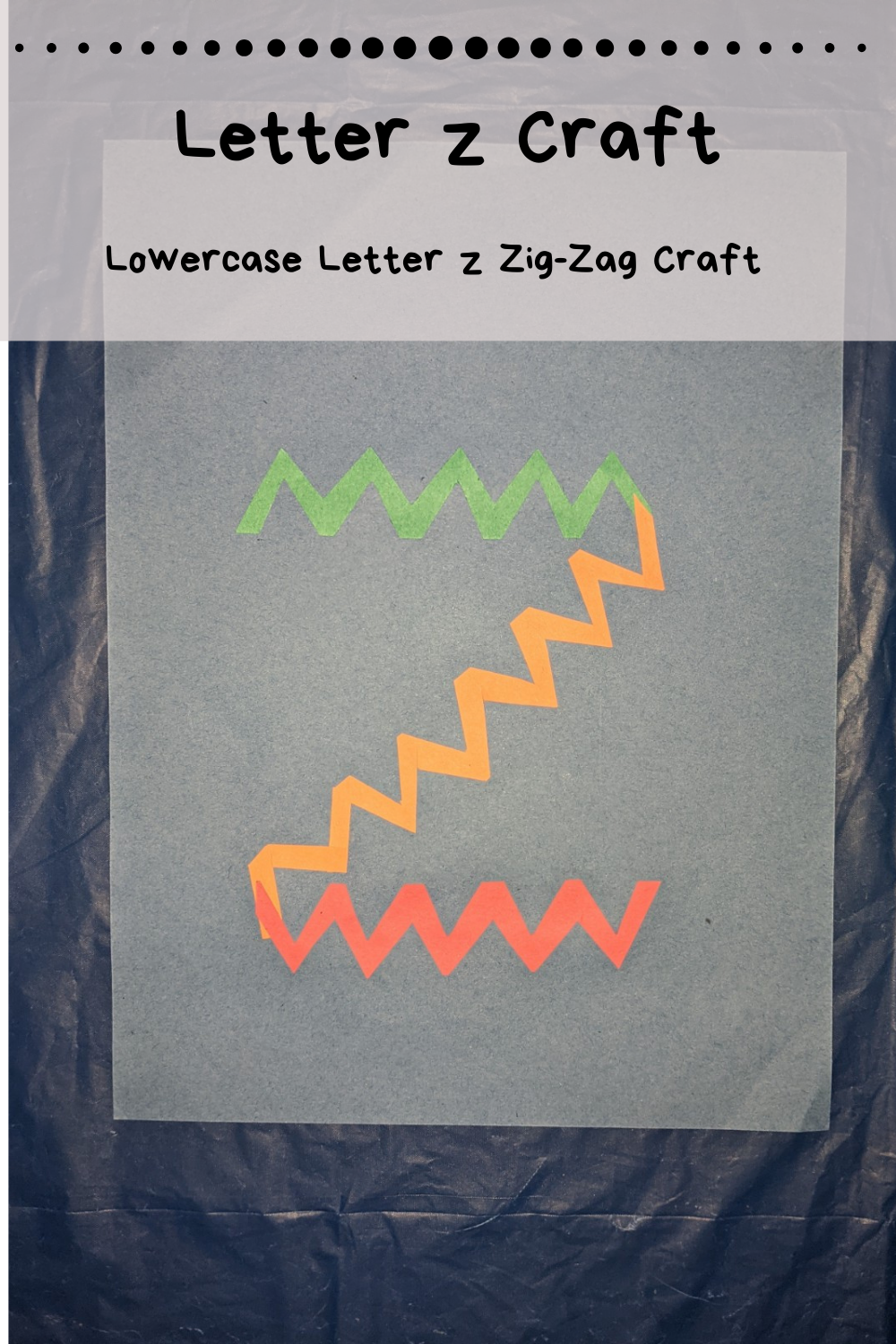Letter Z Craft